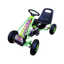 Gokart G1 pedálos kisautó - zöld